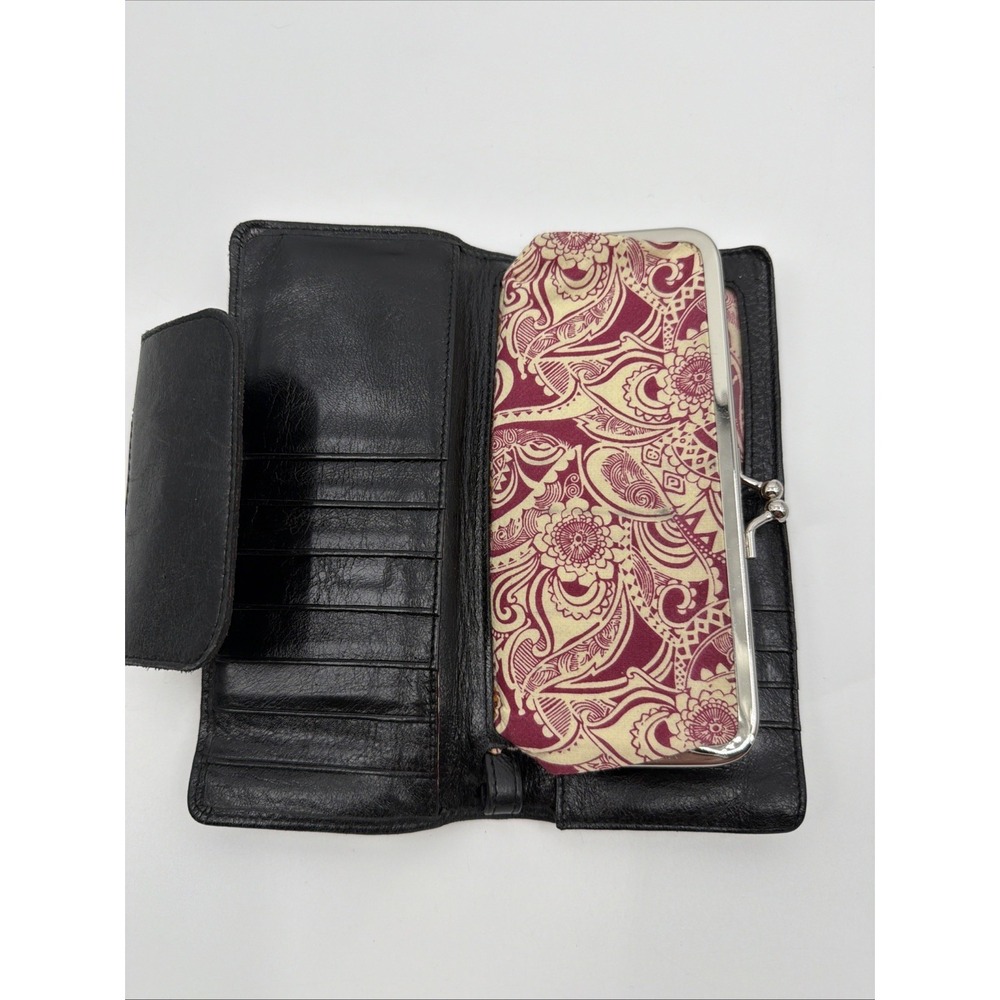 Hobo International Black Patent Leather Clutch Purse - Picture 6 of 16